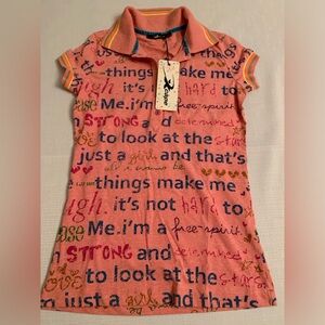 Xcape Ladies Multicolor Top/Tshirt Size XS - New